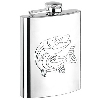 ITEM:CDL-JY07#21 HIP  FLASK